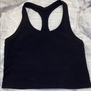 custom cropped lululemon Tank